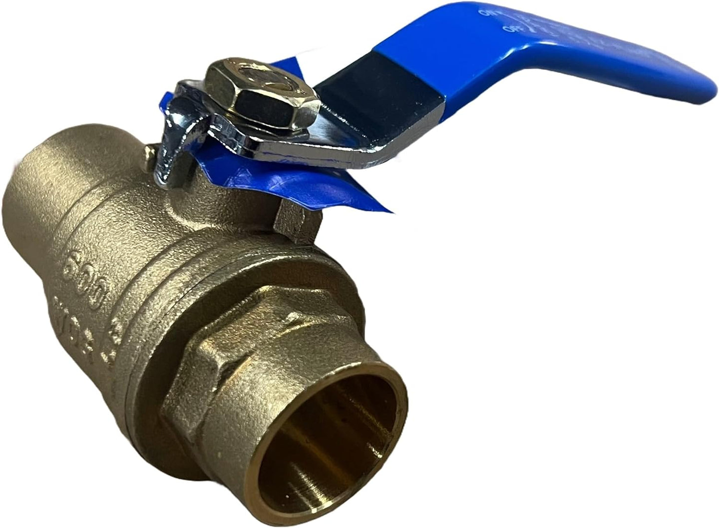 EZ-Fluid 1"C X C Brass Full Port Ball Valve | EZ-Fluid Plumbing Parts & Hardware