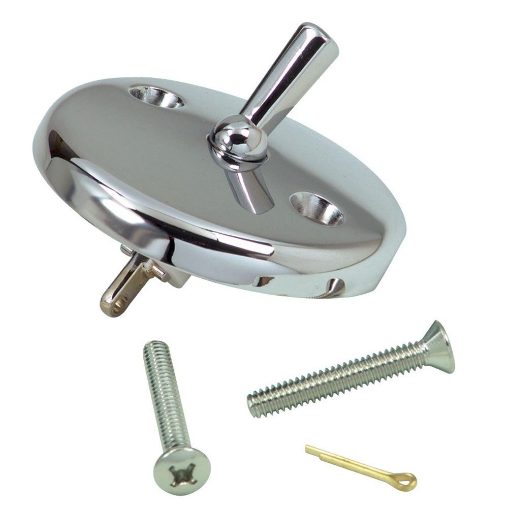 EZ-Fluid Trip Lever Overflow Plate W/Screw | EZ-Fluid Plumbing Parts & Hardware