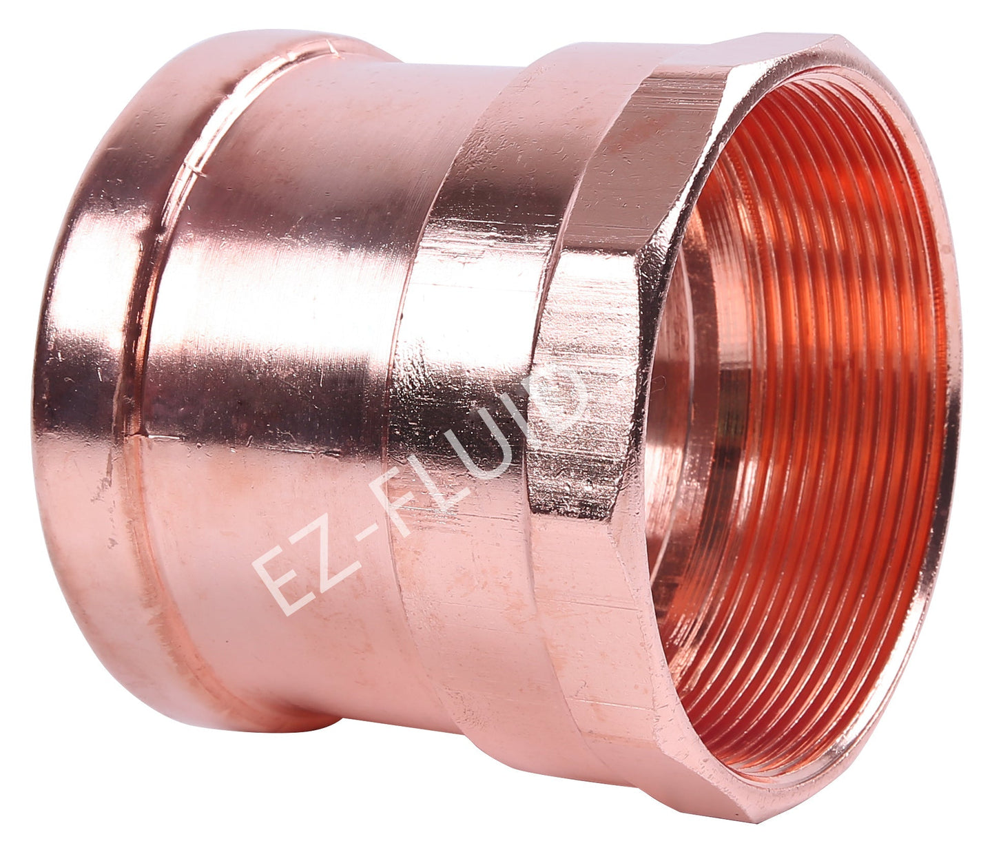 EZ-Fluid 4" Press X FPT COPPER PRESS XL FEMALE ADAPTER | EZ-Fluid Plumbing Parts & Hardware