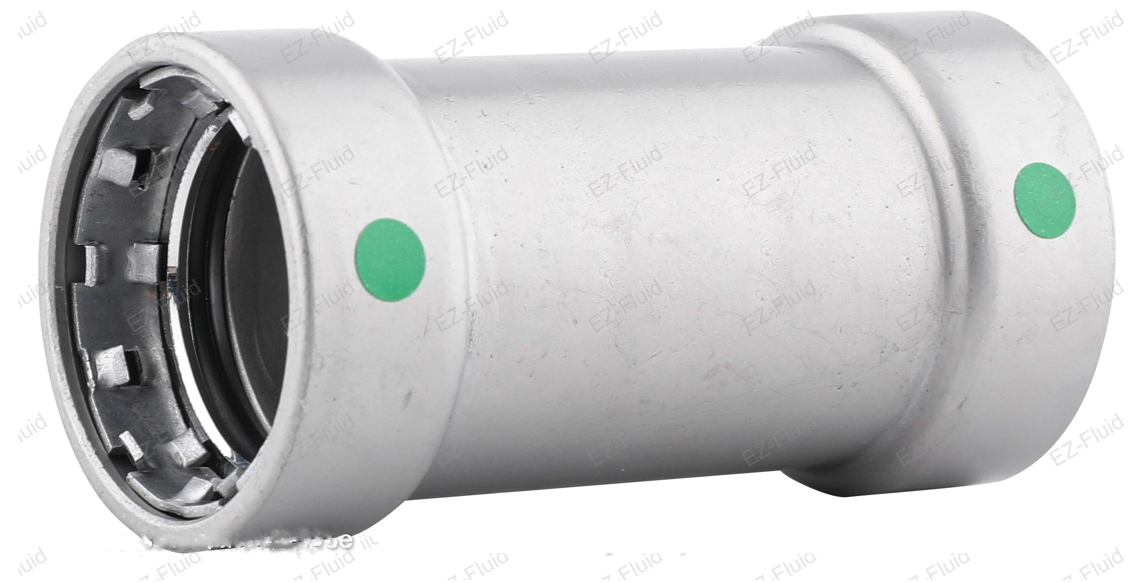 EZ-Fluid 2" Carbon Steel Mega Press Type PRESS COUPLING NO STOP (EPDM) | EZ-Fluid Plumbing Parts & Hardware