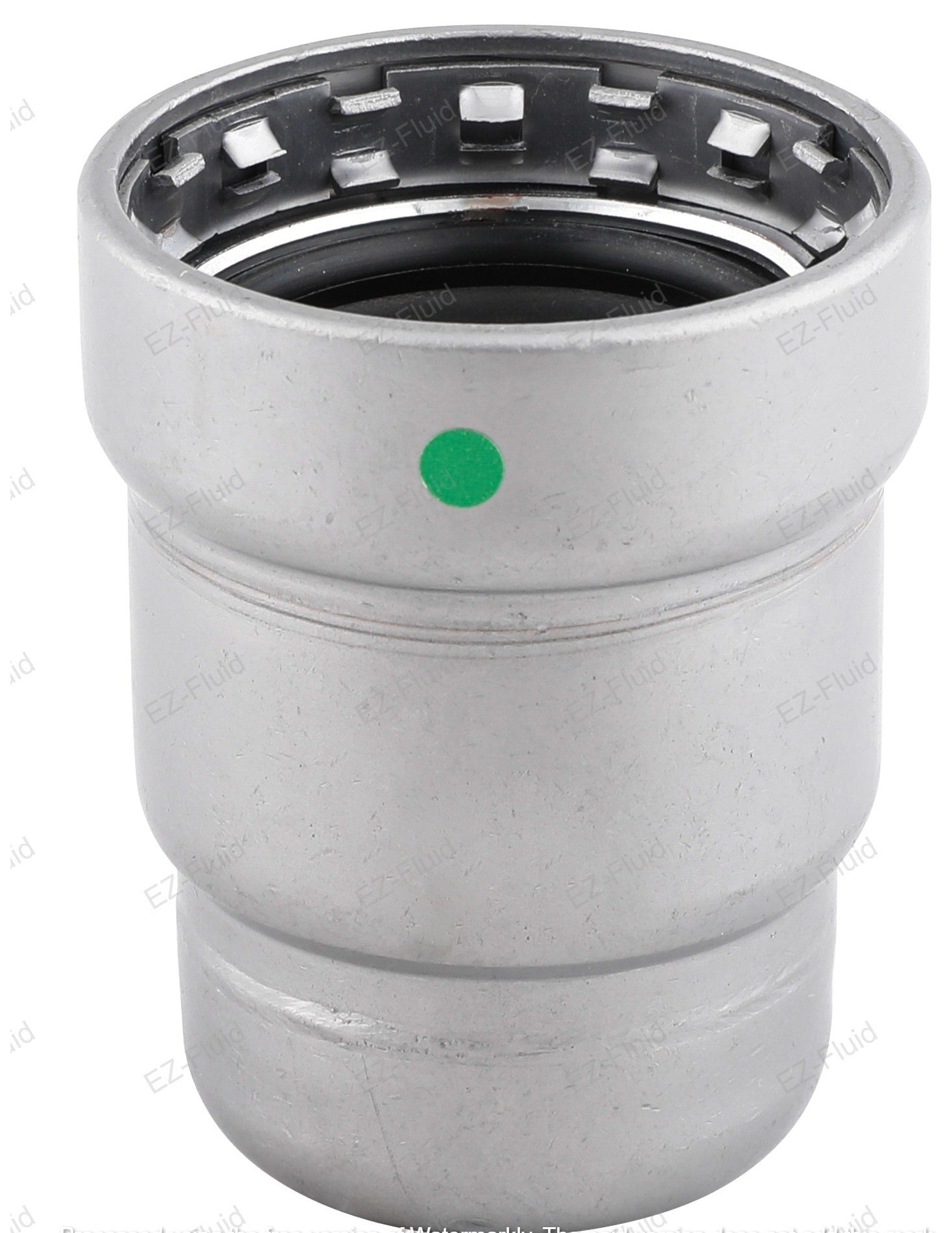 EZ-Fluid 2" P PRESS CAP (EPDM) Carbon Steel Mega Press Type | EZ-Fluid Plumbing Parts & Hardware