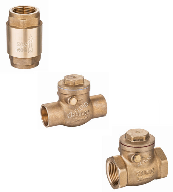 Lead Free Brass Check Valves