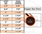 EZ-FLUID Plumbing 1/2" C X C LF Short Radius Copper 90 Degree Elbow Pressure Copper Fitting with Sweat Solder Connection for Residential,Commercial.