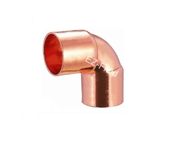 EZ-Fluid 1/2" C X C Sweat Solder COPPER 90 Degree  ELBOW | EZ-Fluid Plumbing Parts & Hardware 
