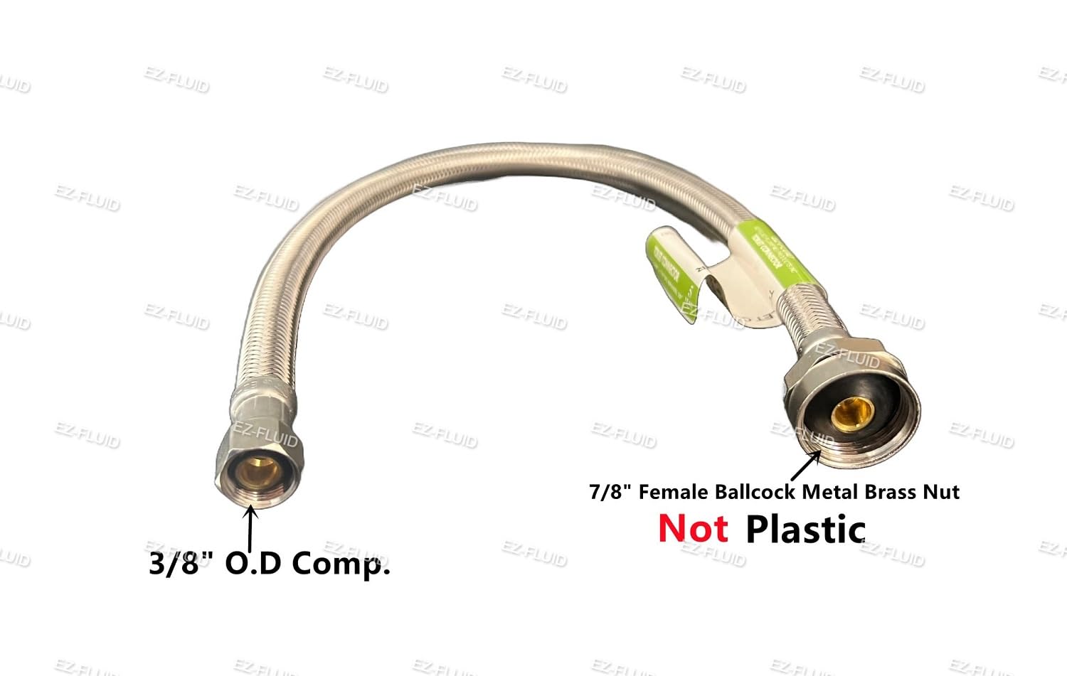 TOILET WATER SUPPLY LINE EZ-Fluid Plumbing Parts &