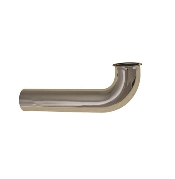 EZ-Fluid  1-1/2"X 7" 17GA Brass Direct Connect Waste Arm Chrome Plated | EZ-Fluid Plumbing Parts & Hardware 