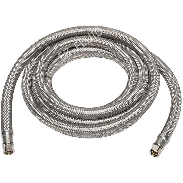 EZ-Fluid 1/4" COMP X 1/4" COMP X 72",  Ice Maker Supply Line Connector | EZ-Fluid Plumbing Parts & Hardware 
