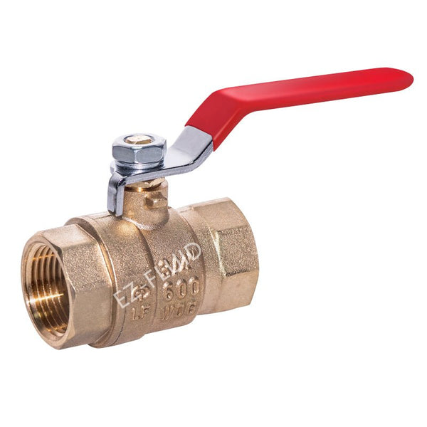 ips brass full port ball valve - 0