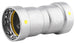 EZ-Fluid 3/4" Carbon Steel Press Mega Type PressG COUPLING WITH STOP (HNBR) For Gas | EZ-Fluid Plumbing Parts & Hardware 