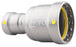 EZ-Fluid 1" X 3/4" Carbon Steel Press Mega Type PressG COUPLING REDUCER (HNBR) For Gas | EZ-Fluid Plumbing Parts & Hardware 