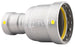 EZ-Fluid 1-1/4" X 1" Carbon Steel Press Mega Type PressG COUPLING REDUCER (HNBR) For Gas | EZ-Fluid Plumbing Parts & Hardware 