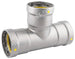 EZ-Fluid 2" Carbon Steel Press Mega Type PressG TEE (HNBR) For Gas | EZ-Fluid Plumbing Parts & Hardware 