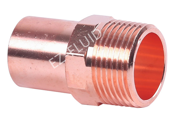 EZ-Fluid 2"  FTG X MPT COPPER PRESS MALE STREET ADAPTER | EZ-Fluid Plumbing Parts & Hardware 