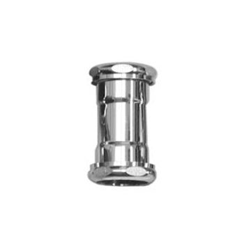 EZ-Fluid 1-1/2" 17GA Brass Repair Coupling w/Brass Nut | EZ-Fluid Plumbing Parts & Hardware 